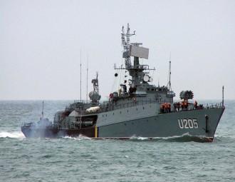 Захваченное российскими оккупантами украинское судно "Хмельницкий" затопили