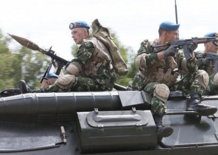 Днепропетровский десант с оружием и техникой покинул Крым