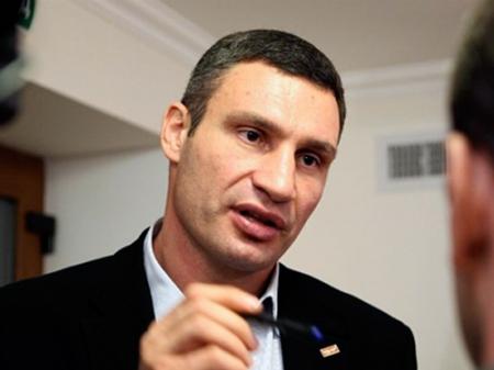 В.Кличко будет баллотироваться в мэры Киева