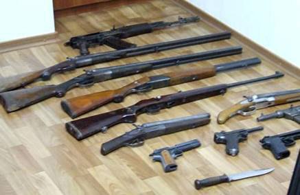 СБУ изъяла арсенал оружия во Львовской области