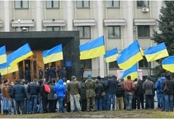 В Одессе активисты требуют у власти убрать из города антимайдан