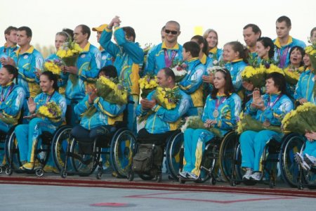 Чемпионов и призеров Национальной паралимпийской сборной торжественно встретит А.Яценюк
