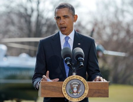 Б.Обама: Хватить запугивать Украину войсками на ее границе