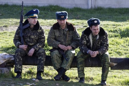 Из Крыма выведено 1,1 тыс. военных ВВ Украины