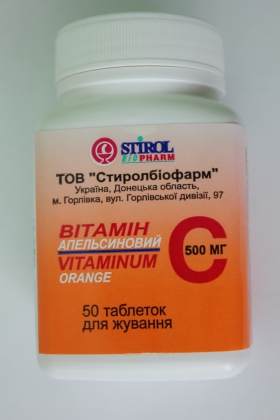В Украине запретили отечественный "Витамин С"