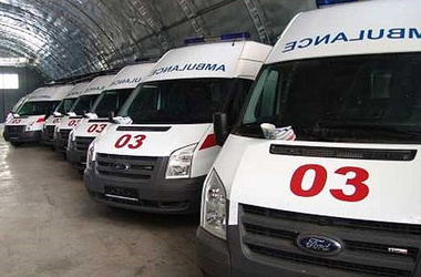 Украинские больницы уже получили почти 200 новых "скорых"