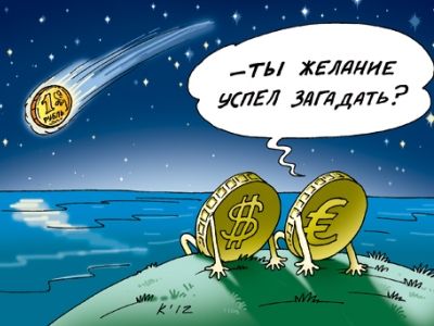 Новости о пророссийских акциях на Украине обвалили рубль и рынок российских акций