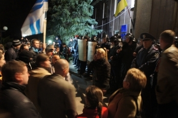 Попытка захвата Николаевской ОГА Попытка захвата Николаевской ОГА