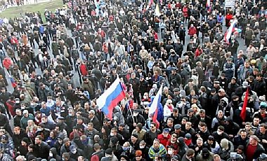 Сепаратисты не смогли захватить горотдел милиции в Енакиево