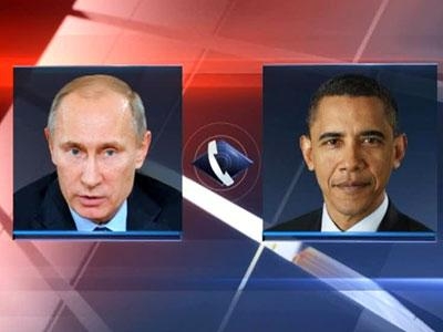 В.Путин рассказал Обаме, что РФ не вмешивается в ситуацию в Украине