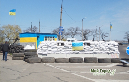 На въездах в Николаев установлено шесть блокпостов