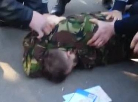 Одесские и Николаевские ополченцы задержали вооруженного координатора сепаратистов. Видео