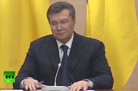 ГПУ выдала ордер на арест В.Януковича