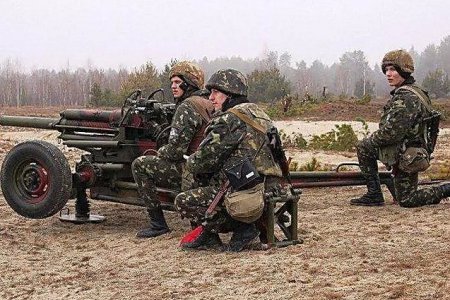 Под Николаевом тренируются украинские десантники