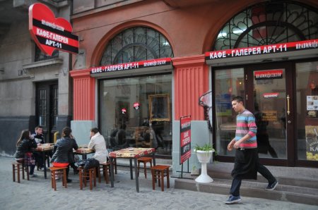 Во Львове появилось кафе "Правый сектор"