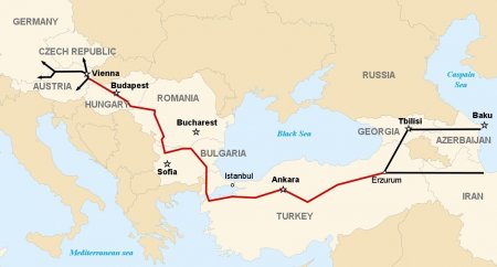 Азербайджан и Турция ускорят строительство газопровода в ЕС