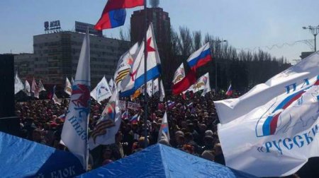 В Харькове и Донецке продолжаются сепаратистские митинги