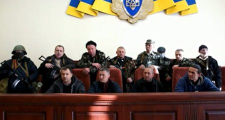 Луганские сепаратисты: Если наши требования не выполнят, мы начнем открытое противостояние Луганские сепаратисты: Если наши требования не выполнят, мы начнем открытое противостояние