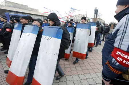 В крымской самообороне опровергли свое пребывание на Донбассе