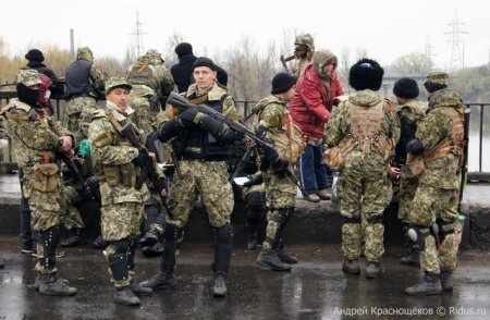 На Донбассе действуют российские силовики. ФОТОфакт