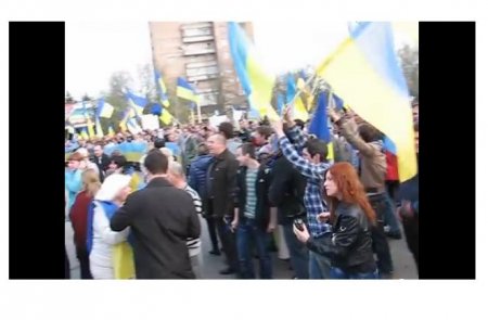 Жители Краматорска хотят жить в Украине. Видео