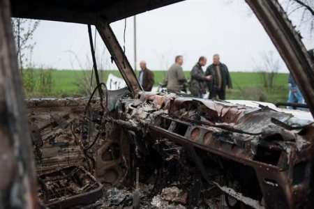 При перестрелке в Славянске погибли и трое граждан России - источник