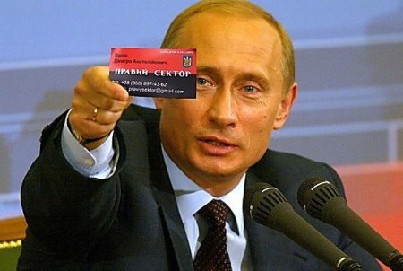 После «утки» российских СМИ о «Правом секторе» в Славянске хэштэг «визитка Яроша» стал самым популярным в соцсетях