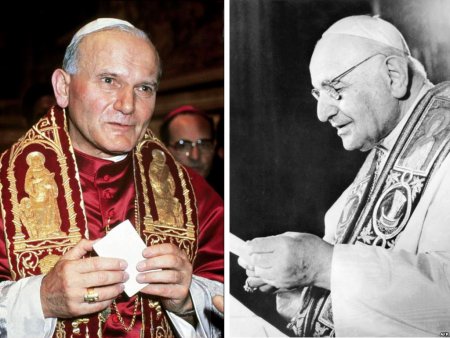 В Ватикане канонизируют двух понтификов (ТРАНСЛЯЦИЯ)