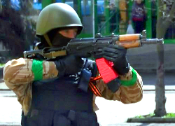 Террористы, прикрываясь женщинами, атаковали батальон «Донбасс»