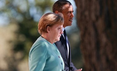 Обама и Меркель сегодня будут говорить об Украине