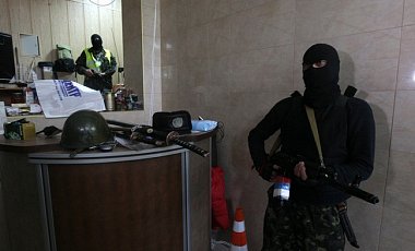 Сепаратисты ушли из  здания Луганской ТРК