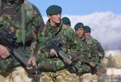 Великобритания отправила в Эстонию 100 пехотинцев