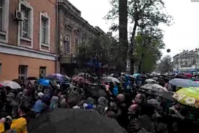 Сепаратисты в Одессе частично заняли горотдел милиции