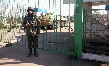 В Полтаве родственники солдат блокируют воинскую часть