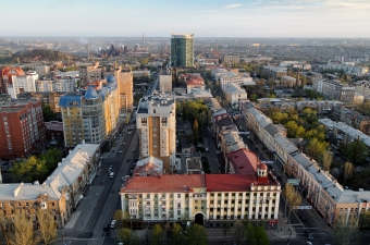 В Донецке снова «погудели» за мир