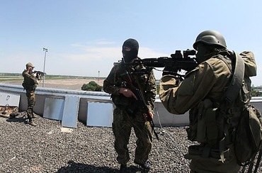 Украинские военные  штурмуют захваченный террористами аэропорт «Донецк» (обновляется)