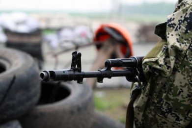 Неизвестные вооруженные люди в Донецке блокировали морг