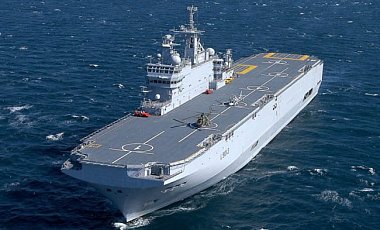 Россия хочет базировать боевые корабли "Мистраль" в Крыму