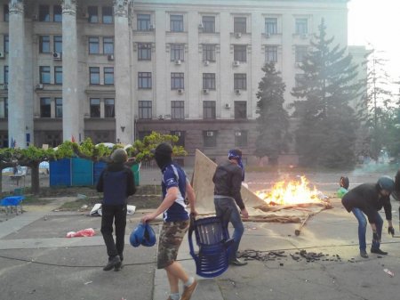 Из Дома профсоюзов в Одессе вывели сепаратистов