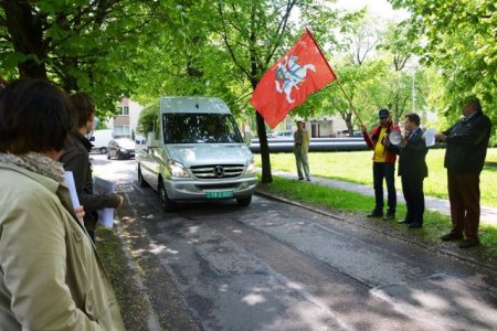 У посольства России в Литве устроили коридор позора для представителей дипведомства
