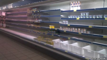 Россия запретила ввоз всех украинских продуктов в аннексированный Крым, - источник