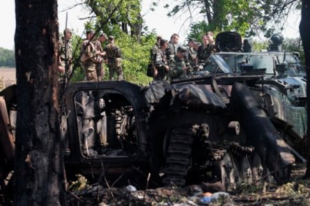 Турчинов: В Донецкой области в бою погибли 13 украинских силовиков