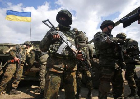 На Луганщине украинские военные заманили около 100 боевиков в ловушку