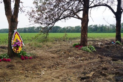 Местные жители установят под Волновахой памятник на месте гибели военных