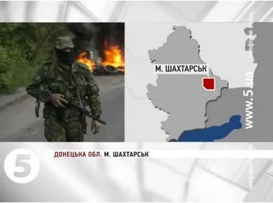 Террористы штурмовали райотдел милиции в Шахтерске - убили прохожего