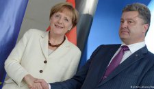 Меркель пообещала Порошенко широкую поддержку Германии