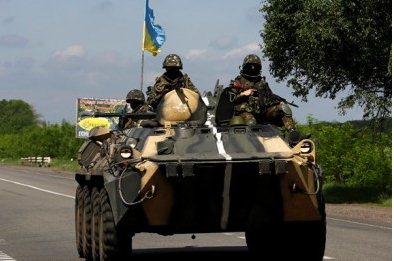 Силы АТО берут Донецк в кольцо - установлены блокпосты украинской армии возле Марьинки и Ясиноватой