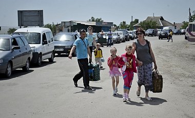 Беженцами из зоны АТО займется координационный центр - МВД