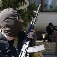 Под Донецком в районе Карловки завязался бой