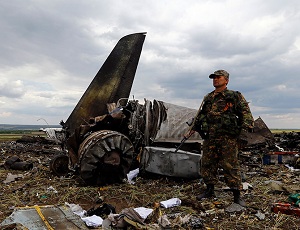    	 Украинский Ил-76 сбила группа профессионалов, самолет умело добивали, – эксперт